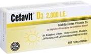 Cefak Cefavit D3 2.000 I.E. Filmtabletten 100 Stk. Cefak Cefavit D3 2.000 I.E. Filmtabletten 100 Stk.