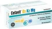 Cefak Cefavit D3 K2 Mg 7.000 I.E. Hartkapseln 100 Stk. Cefak Cefavit D3 K2 Mg 7.000 I.E. Hartkapseln 100 Stk.