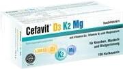 Cefak Cefavit D3 K2 Mg 4.000 I.E. Hartkapseln 100 Stk. Cefak Cefavit D3 K2 Mg 4.000 I.E. Hartkapseln 100 Stk.