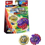 Hasbro Beyblade Burst QuadDrive – Pack 2 Toupies Berserk Balderov B7 Et Cyclone Belfyre B7 – Jouet Enfant 8 Ans+