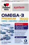 Doppelherz system Omega-3 Premium 1500 Kapseln 120 Stk. Doppelherz system Omega-3 Premium 1500 Kapseln 120 Stk.