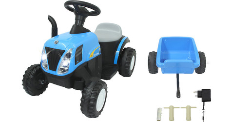 Jamara Ride-on Traktor New Holland mit Anhänger Jamara Ride-on Traktor New Holland mit Anhänger