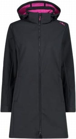 CMP Lange Damenjacke aus Softshell (3A08326)