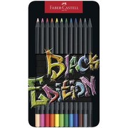 Faber-Castell Black Edition Buntstifte 12er Metalletui (116413) Faber-Castell Black Edition Buntstifte 12er Metalletui (116413)
