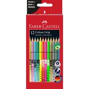 Faber-Castell Colour Grip Buntstift 12er Kartonetui Sonderfarben (201569) Faber-Castell Colour Grip Buntstift 12er Kartonetui Sonderfarben (201569)