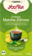 Yogi Tea Grüntee Matcha Zitrone 17 Beutel
