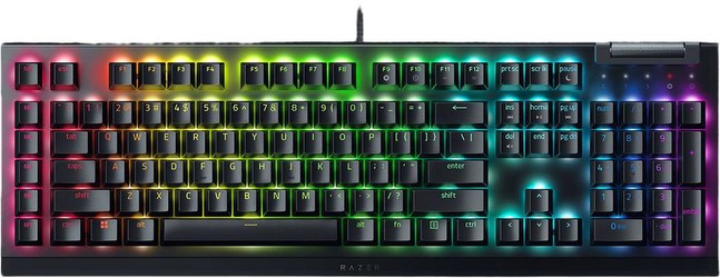 Razer BlackWidow V4 X GREEN Clicky Gen-3 (RZ03-04700400-R3G1)