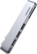 UGREEN 6-in-2 USB-C Card Reader Adapter (60560)