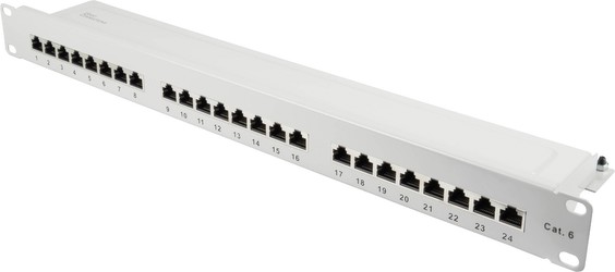 Good Connections Patch Panel 19" Cat. 6 24-Port (GC-N0138)