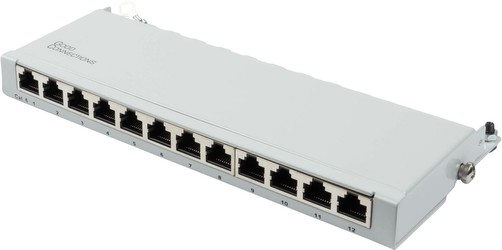 Good Connections Patch Panel Desktop Cat. 6 12-Port (GC-N0114)
