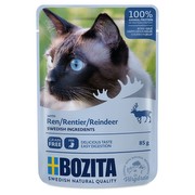 Bozita Häppchen in Gelee mit Rentier 12 x 85 g Bozita Häppchen in Gelee mit Rentier 12 x 85 g
