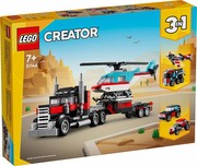 LEGO Creator 3in1 Tieflader mit Hubschrauber (31146) LEGO Creator 3in1 Tieflader mit Hubschrauber (31146)