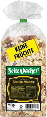 Seitenbacher Knackige Mischung - Keine Früchte 750 g Seitenbacher Knackige Mischung - Keine Früchte 750 g