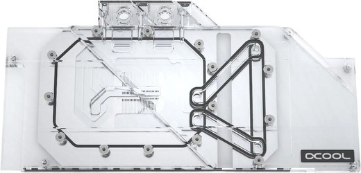 Alphacool Eisblock Aurora Acryl GPX-A Radeon 5700XT ROG Strix (11750) Alphacool Eisblock Aurora Acryl GPX-A Radeon 5700XT ROG Strix (11750)