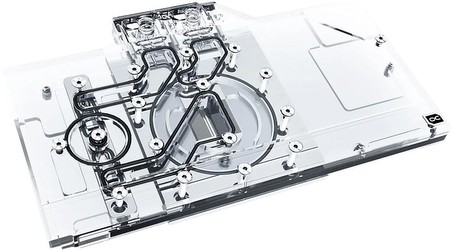 Alphacool Eisblock Aurora Acryl GPX-N RTX 3070 Gaming X Trio mit Backplate (11950)