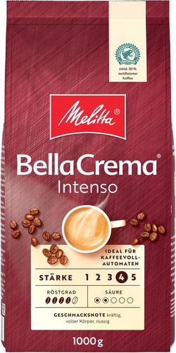 Melitta BellaCrema Intenso (ganze Bohnen) 1 kg