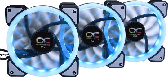 Alphacool Eiszyklon Aurora LUX Digital RGB 3er Kit 120 mm (24804)