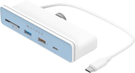 Hyper HyperDrive 6-in-1 USB-C Hub für iMac 24" (HD34A6)