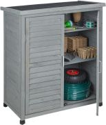 Relaxdays Gartenschrank 3 Fächer (10038667)