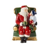 Villeroy & Boch Christmas Toys Santa auf Sessel Villeroy & Boch Christmas Toys Santa auf Sessel