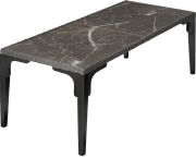 tectake Rattan Tisch Foggia