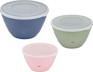 Emsa Prep & Bake Rührschüssel mit Deckel Set 3-tlg. Emsa Prep & Bake Rührschüssel mit Deckel Set 3-tlg.