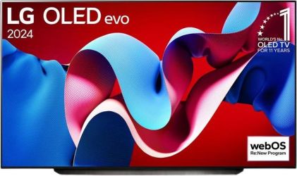 LG 83" OLED evo C4 4K Smart TV OLED83C47LA