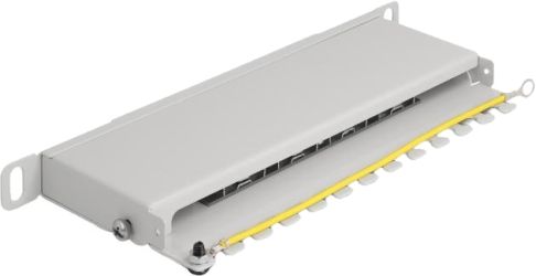 Delock 10" Patchpanel 8 Port Cat.6A 0,5 HE (66871)