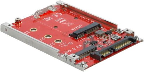 Delock 2.5" Konverter SATA 22 Pin > M.2 / mSATA (62859) Delock 2.5" Konverter SATA 22 Pin > M.2 / mSATA (62859)