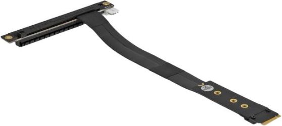 Delock M.2 Key M zu PCIe x16 NVMe Adapter gewinkelt 20 cm (64134)