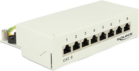 Delock Desktop Patchpanel 8 Port Cat.6 (87680) Delock Desktop Patchpanel 8 Port Cat.6 (87680)
