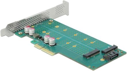 Delock PCI Express x4 Karte zu 1 x M.2 Key B + 1 x NVMe M.2 Key M (89047) Delock PCI Express x4 Karte zu 1 x M.2 Key B + 1 x NVMe M.2 Key M (89047)