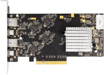 Delock PCI Express x8 Karte mit 2 x USB Type-C und 2 x USB Typ-A (90097)