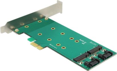 Delock PCI Express x1 Karte > 2 x intern M.2 Key B 110 mm (89473) Delock PCI Express x1 Karte > 2 x intern M.2 Key B 110 mm (89473)