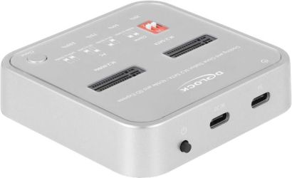 Delock Dockingstation M.2 SSD mit Card Reader (64138)