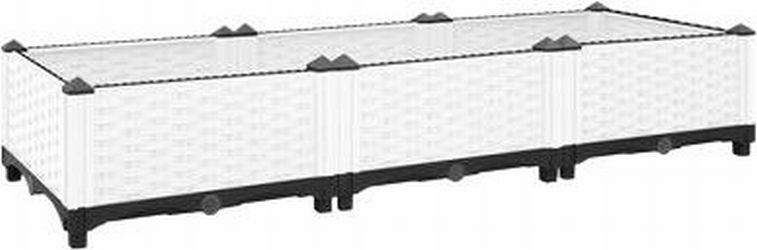 vidaXL Hochbeet Polypropylen 120 x 40 x 23 cm (153306) vidaXL Hochbeet Polypropylen 120 x 40 x 23 cm (153306)