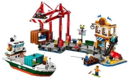 LEGO City Hafen mit Frachtschiff (60422)