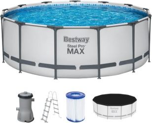 Bestway Steel Pro MAX Komplett-Set Ø 396 x 122 cm (5618W/22)