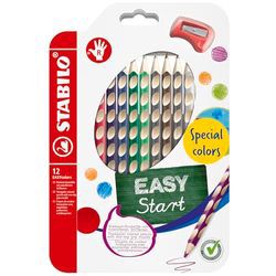 Stabilo EASYcolors Spezialfarben 12er Etui Rechtshänder Stabilo EASYcolors Spezialfarben 12er Etui Rechtshänder