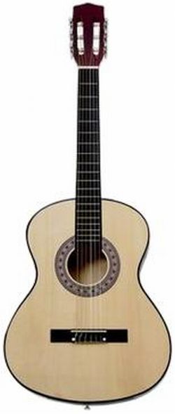 vidaXL Klassikgitarre für Anfänger 4/4 39"