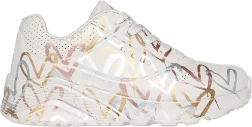 Skechers x JGoldcrown: Uno Lite - Metallic Love