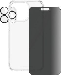 PanzerGlass Privacy 3-in-1 Set iPhone 15 Pro Max
