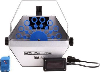 Showlite BM-60 Seifenblasenmaschine mit Fernbedienung