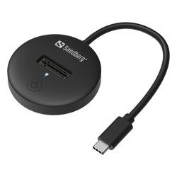 Sandberg USB Dock for M.2+NVMe SSD USB-C 3.1 (136-47) Sandberg USB Dock for M.2+NVMe SSD USB-C 3.1 (136-47)