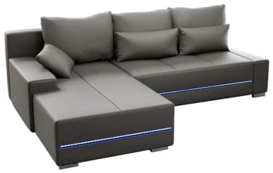 Juskys Davos Sofa mit LED Links