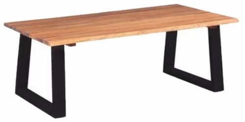 vidaXL Couchtisch Massivholz 110 x 60 x 40 cm (244996)