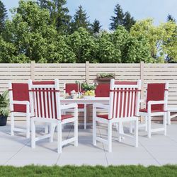vidaXL Gartenstuhlauflagen für Niedriglehner 6 Stk. 100 x 50 x 3 cm vidaXL Gartenstuhlauflagen für Niedriglehner 6 Stk. 100 x 50 x 3 cm