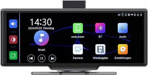 Lescars IPS-HD-Touchscreen 10,26"