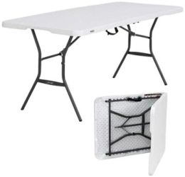 Lifetime Kunststoff Klapptisch 183 x 70 cm