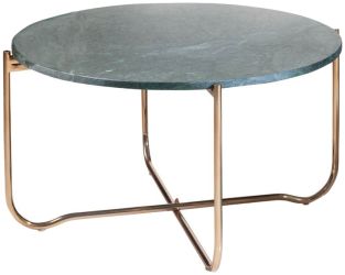 Riess-Ambiente Noble Couchtisch 65 cm Marmor grün
